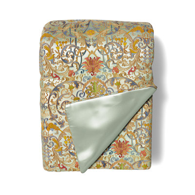 The Met x Ann Gish Venezia Embroidered Throw Blanket