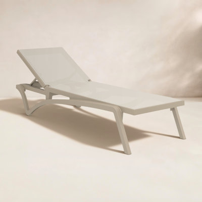 Estes 27" Patio Chaise Lounge