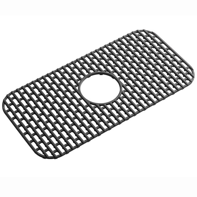 Grille d'évier 23 po x 11 po, Noir mat