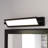 Roxey 27 In. Integrated LED Black Bathroom Vanity Wall Light With Rotating Light