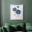 Toile encadrée de qualité supérieure Blue Mums - prête à être accrochée-11143977-11143982