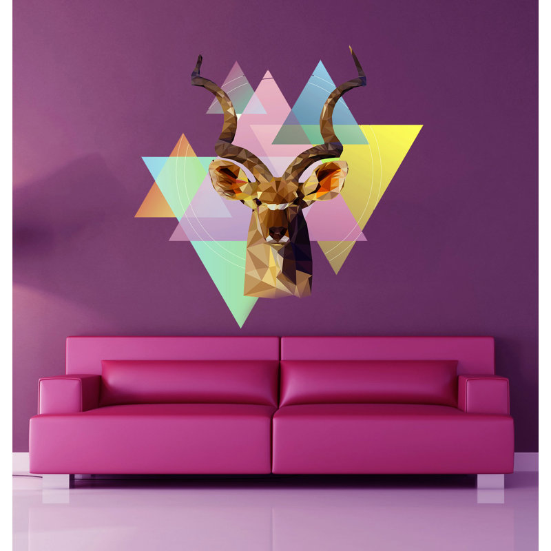 Animals Wall Decal, 46" H x 46" W