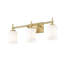 Meuble-lavabo 3 lumières Zowie-100157115