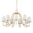 Uttermost Seville 9 Light Gold Chandelier