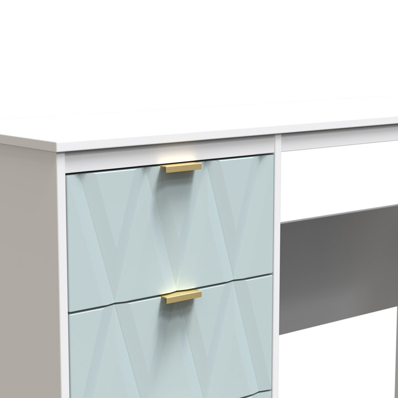 Besmir Dressing Table, Duck/White