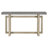 Wood Console Table with Trestle Base-19051580-10751609