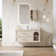 Francess 39.4'' Single Bathroom Vanity with Faux Marble Top