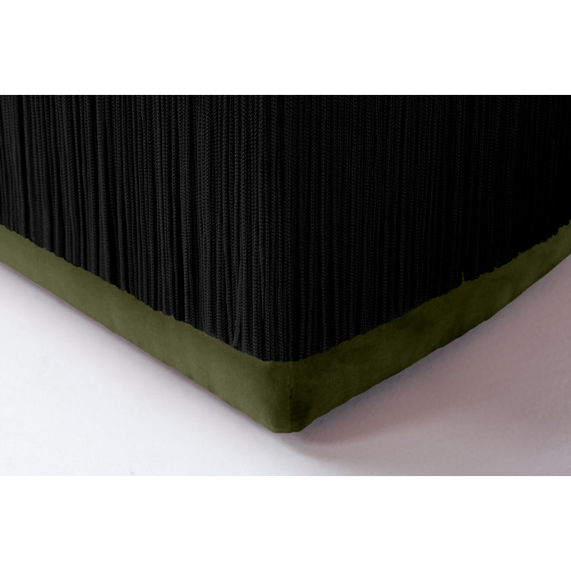 La Folie 32'' Wide Velvet Barrel Chair, Kiwi Velvet