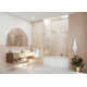 Eclipse 56 - 60 in. x 60 in. Fully Frameless Sliding Bathtub Door