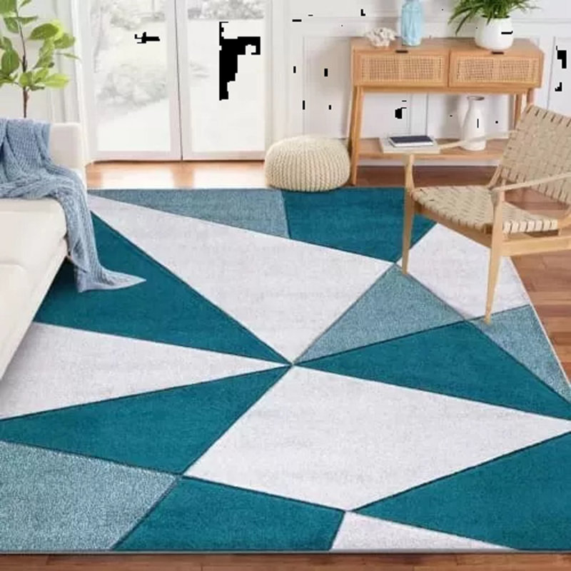 Geometric Area Rug, Rectangle 200 x 290 cm