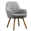 Fauteuil d'appoint contemporain en tissu Tuchico-1649296430