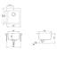 Audra Overmount Kitchen Sink Single Basin Granite-41237306