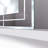 Unidoor Mira 58" W x 72" H Hinged Frameless Shower Door with ClearMax™ Technology