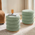 Repose-pieds rond pivotant avec rangement 360 ° Rosa