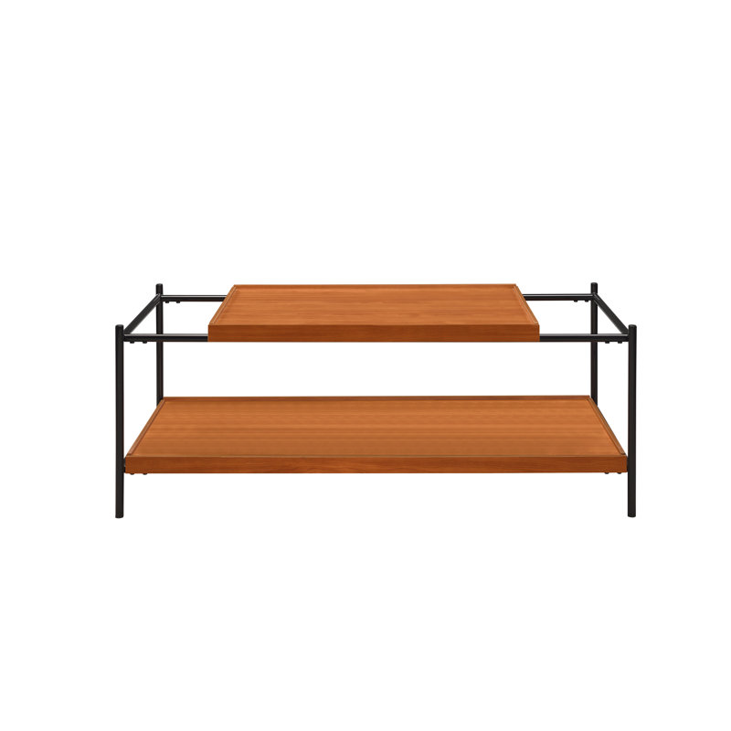 Table basse à 4 pieds avec rangement Audreyanna