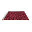 Tapis 100% à motifs lavables à la machine 2989 WSH-PAT2252-ORG-836615204