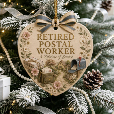 Acrylic Christmas Ornaments Retirement Gifts Christmas Decorations and Hanging Ornaments Christmas Decor Gifts