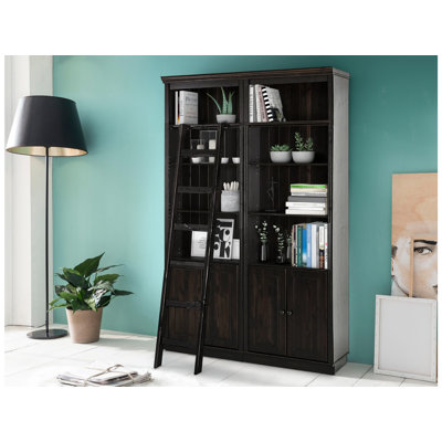 Dedrah 223cm H x 148cm W Library Bookcase Bookcase