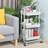Stainless Steel Utility Rolling Cart, Metal Cart,3 Tier Rolling Cart,Utility Cart with Wheels,Bathroom Cart,Salon Trolley Cart,Kitchen Storage Cart-78878955