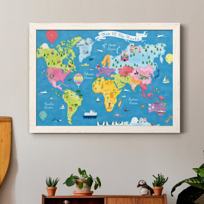 " Trip Around the World " Graphic Art Print