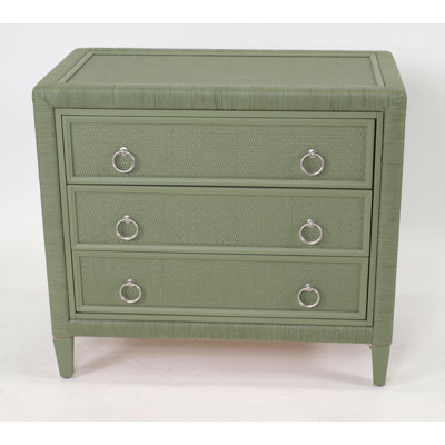 Warwick 3-Drawer Wicker Chest