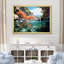 Corail et anémone «I» sur toile-866014341-866014340