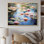 «Monets Water Lily Pond Reflections 2 - Lake», art mural