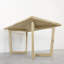 Heidi Oak Solid Wood Dining Table-831171818-831171817