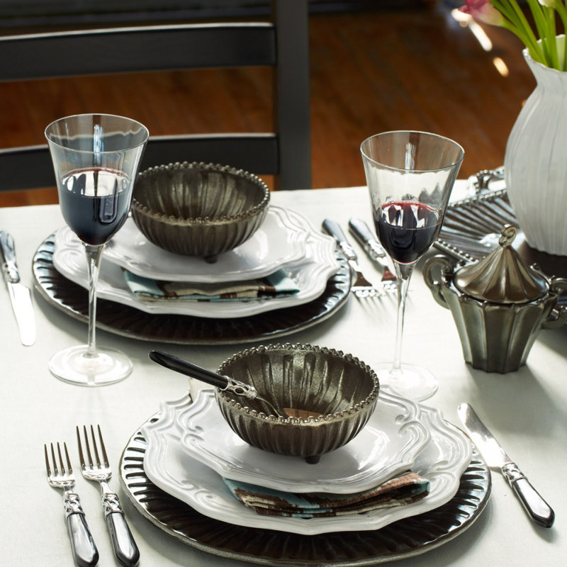 Incanto Handmade Terra Marrone Salad/Dessert Plate