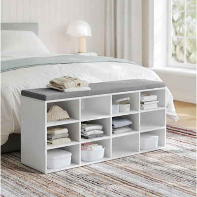 12 - Pair Shoe Storage Bench