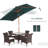 Semayah 78.7'' x 59.1'' Rectangular Tilt Beach Umbrella-636916574