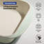 Ensemble de 3 moules en porcelaine en céramique de la collection de pots à vapeur, assiettes à cuisson antiadhésives pour four, plats de cuisson rectangulaires pour Lasagne, gâteaux et miches-106262699