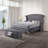 Newnan Upholstered Armless Storage Bench-128160311