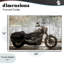 Coucher de soleil sur une moto encadrée, dessin par Kim Allen-1775970102-1775970103