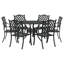 6 - Person Patio Dining Set Square Table-1537397196