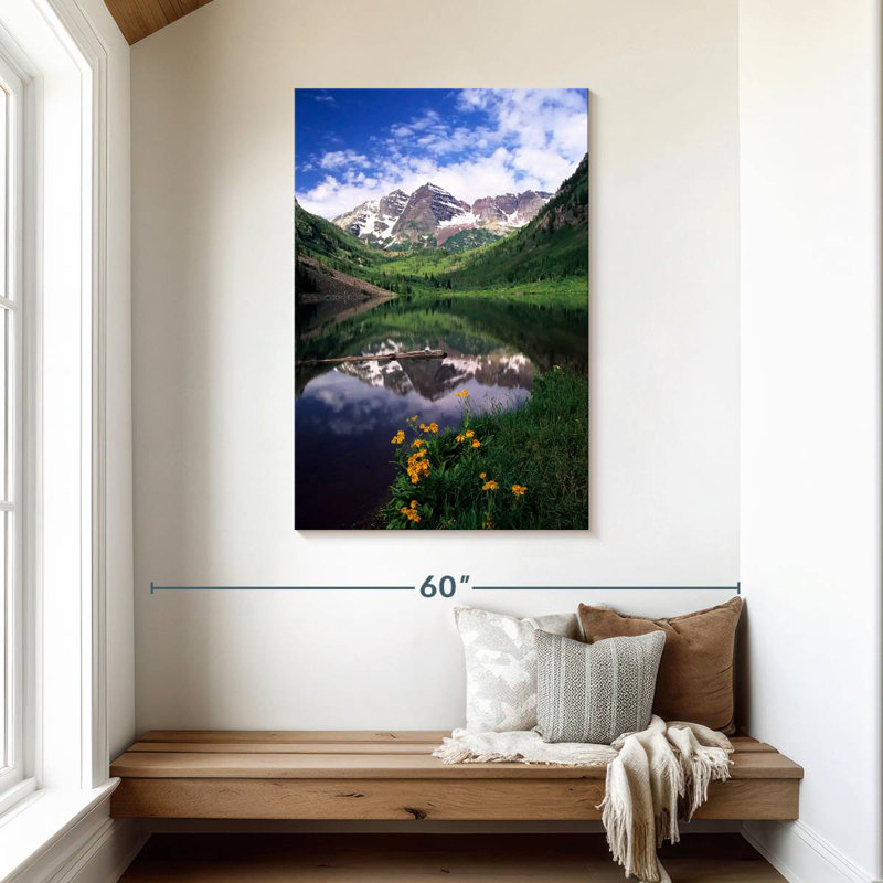 Alvord Exploring The Maroon Bells, 45" H x 30" W