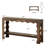 63" Console Table with Curved Legs, 2-Tier-1765428782