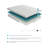 Firm Gel-Infused Memory Foam Hybrid Mattress - Dark Gray, Boxed for Sturdy Comfort-623354383-623354382