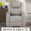 Fauteuil inclinable électrique