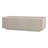 Reyes 48" Fluted Coffee Table with Low Profile Solid Base in Alder White| Mid-Century Modern Center Table for Living Room-573850464