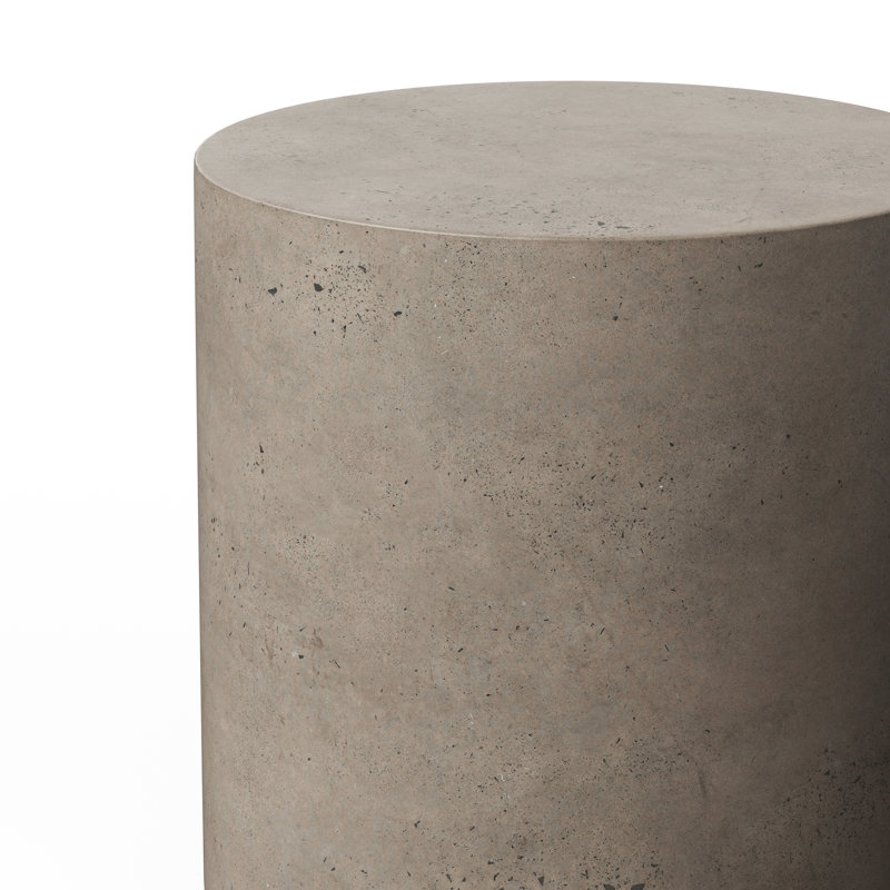 Table de bout Kareen, Gris foncé, H 19,75 po x l 19,75 po x P 19,75 po