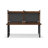 Nut-brown Rectangular Solid Wood+Iron desk-1262718933