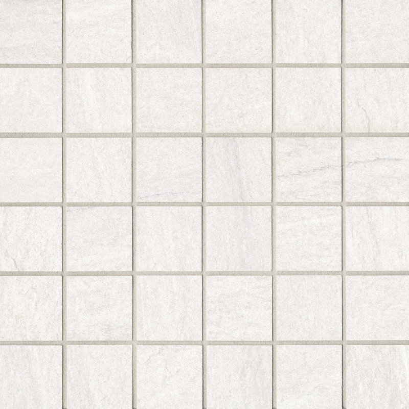 Carreau de mosaïque en porcelaine 2 po x 2 po Urban 2.0, Blanc Nova