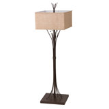 Rustic Lodge Floor Lamp