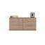 Commode double 6 tiroirs l 56,34 po Clanton-623961863