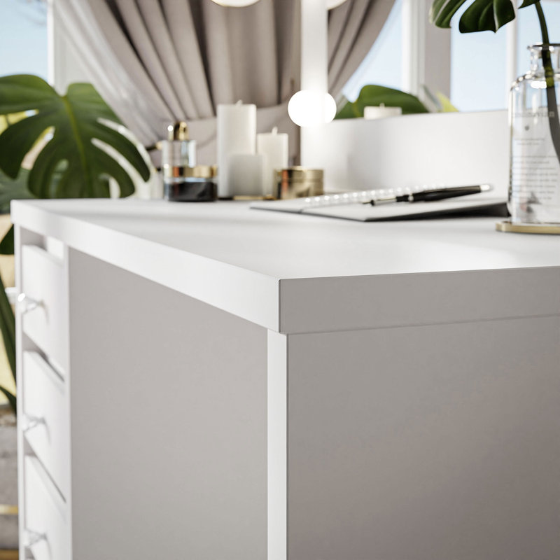 Amiryah Dressing Table with Mirror