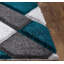 Showunmi Geometric Shag Area Rug-1265921787