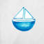 Nautical Sea Life_271 - Coussin décoratif en polyester-720697121