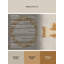 Tapis abstrait moderne et contemporain lavable à la machine en Hanoukka beige et beige-301704229