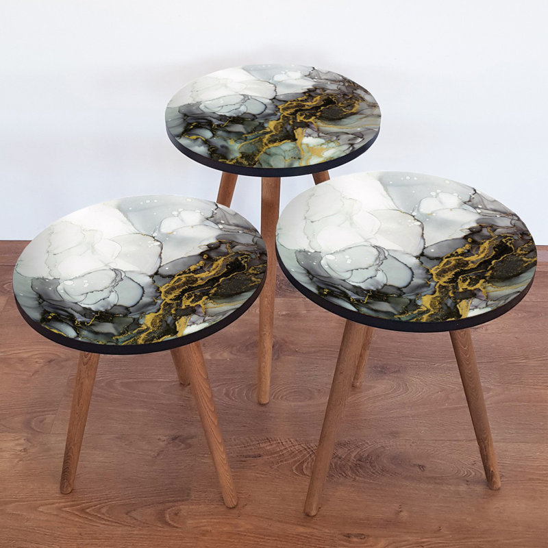 Tables gigognes 3 pieds d'Alger